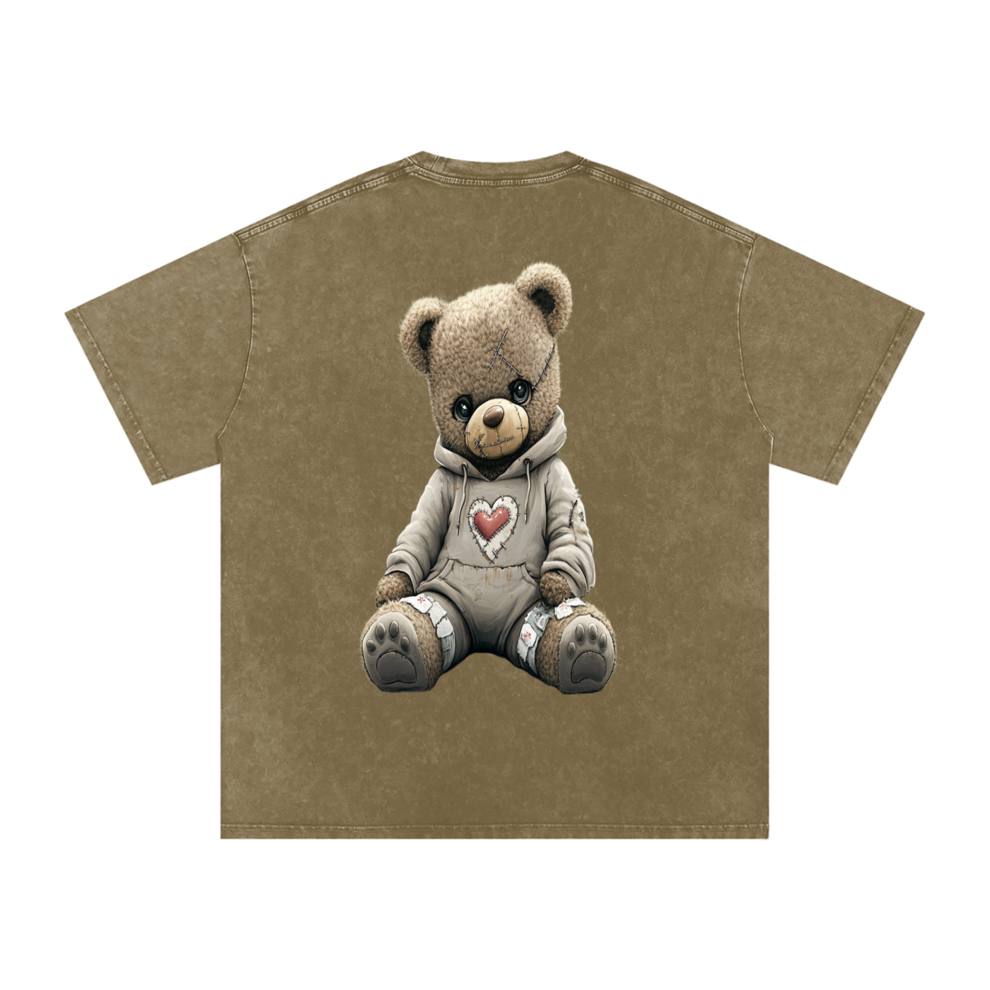 🪽 StitchHeart Ivory Tee – “Soft Doesn’t Mean Weak”