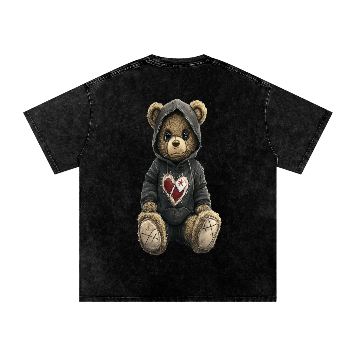 ⚡ StitchHeart Rebel Tee – “Raised on Scars, Fueled by Fire”