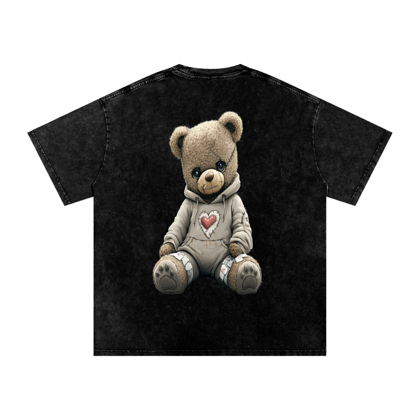 🪽 StitchHeart Ivory Tee – “Soft Doesn’t Mean Weak”