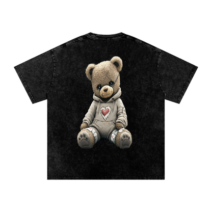 🪽 StitchHeart Ivory Tee – “Soft Doesn’t Mean Weak”