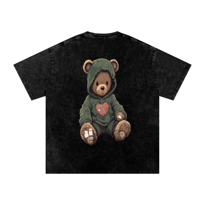 🌿 StitchHeart Sage Tee – “Rooted in Resilience”