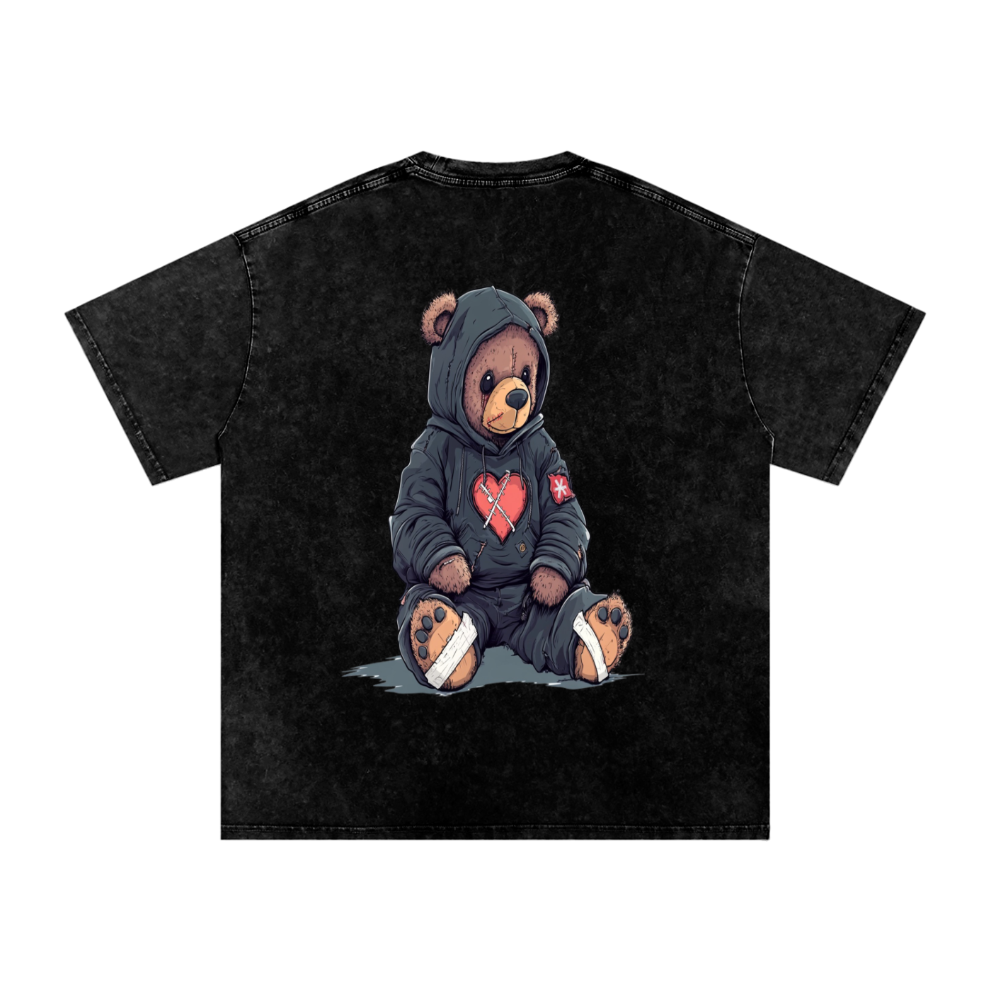 🏍 StitchHeart Rider Tee – “Healing in Motion”