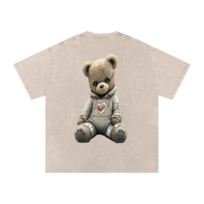 🪽 StitchHeart Ivory Tee – “Soft Doesn’t Mean Weak”