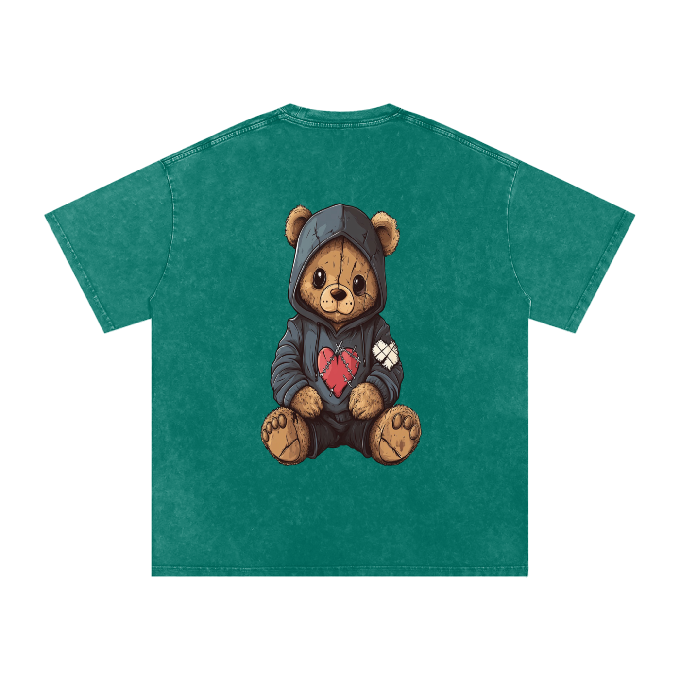 🧱 StitchHeart Brick Tee – “Built to Endure”