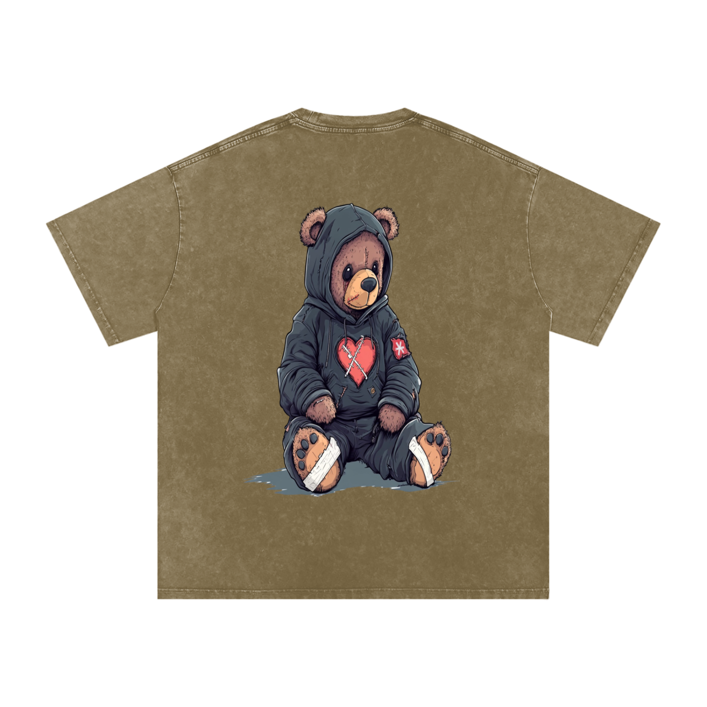 🏍 StitchHeart Rider Tee – “Healing in Motion”