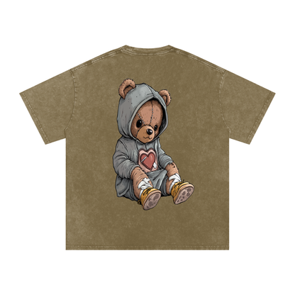 🧲 StitchHeart Rusty Tee – “Worn In, Not Worn Out”