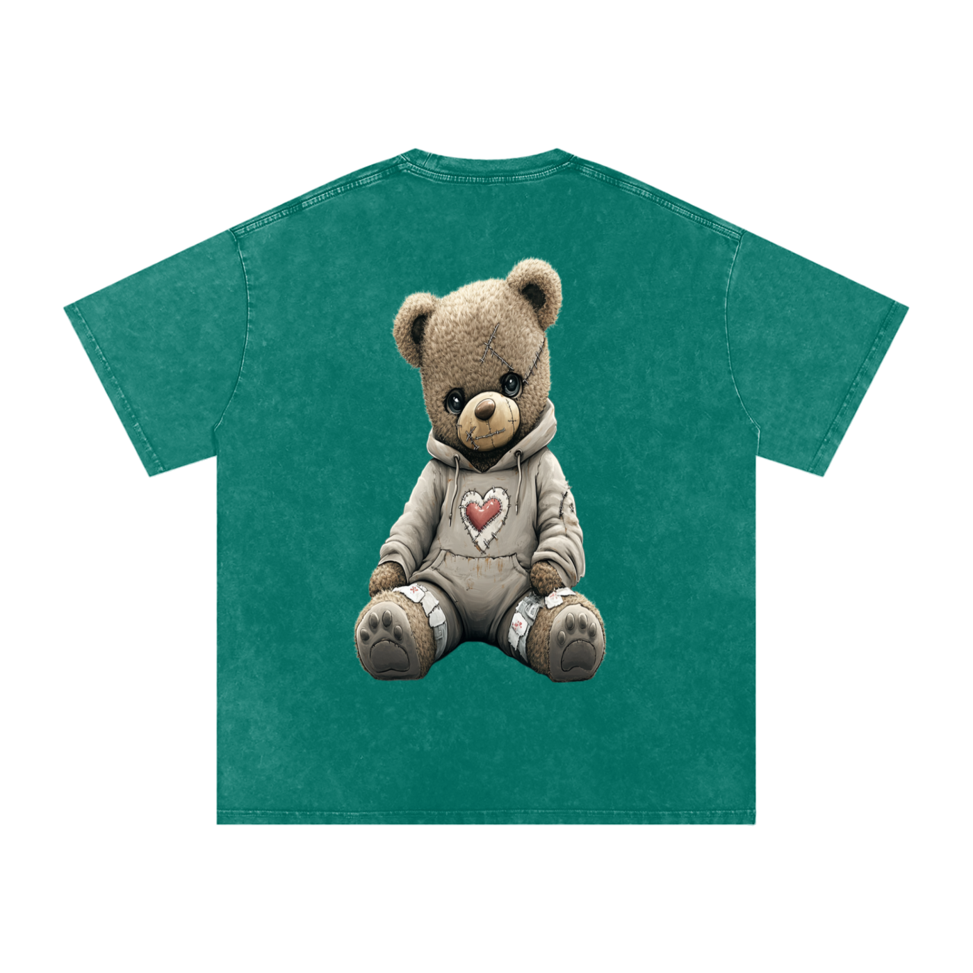 🪽 StitchHeart Ivory Tee – “Soft Doesn’t Mean Weak”