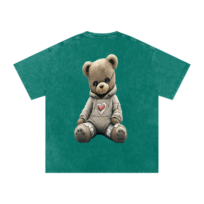 🪽 StitchHeart Ivory Tee – “Soft Doesn’t Mean Weak”