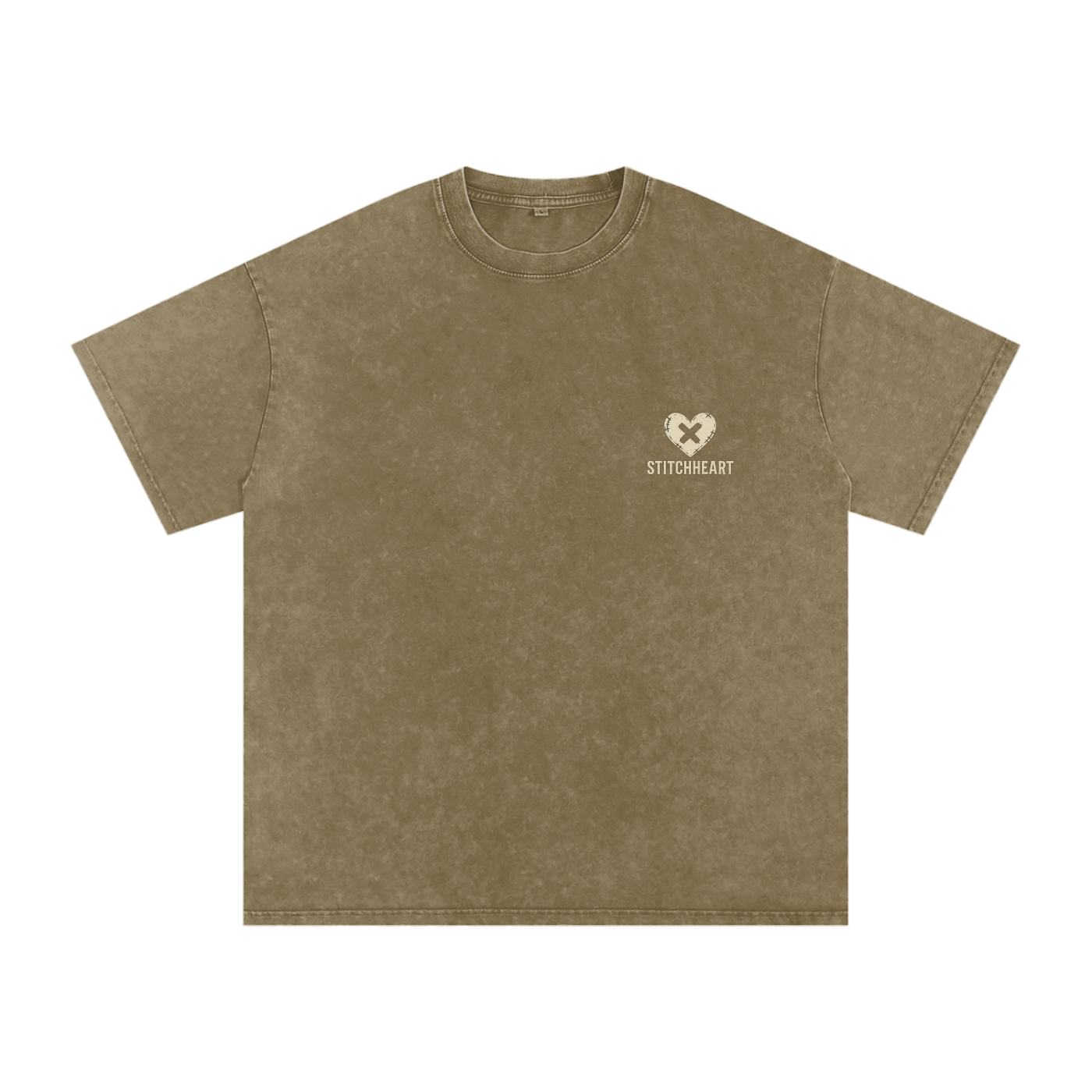 🪽 StitchHeart Ivory Tee – “Soft Doesn’t Mean Weak”