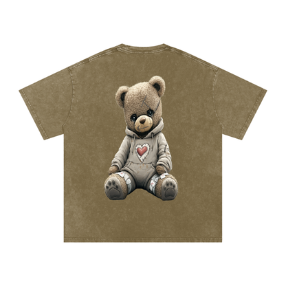 🪽 StitchHeart Ivory Tee – “Soft Doesn’t Mean Weak”