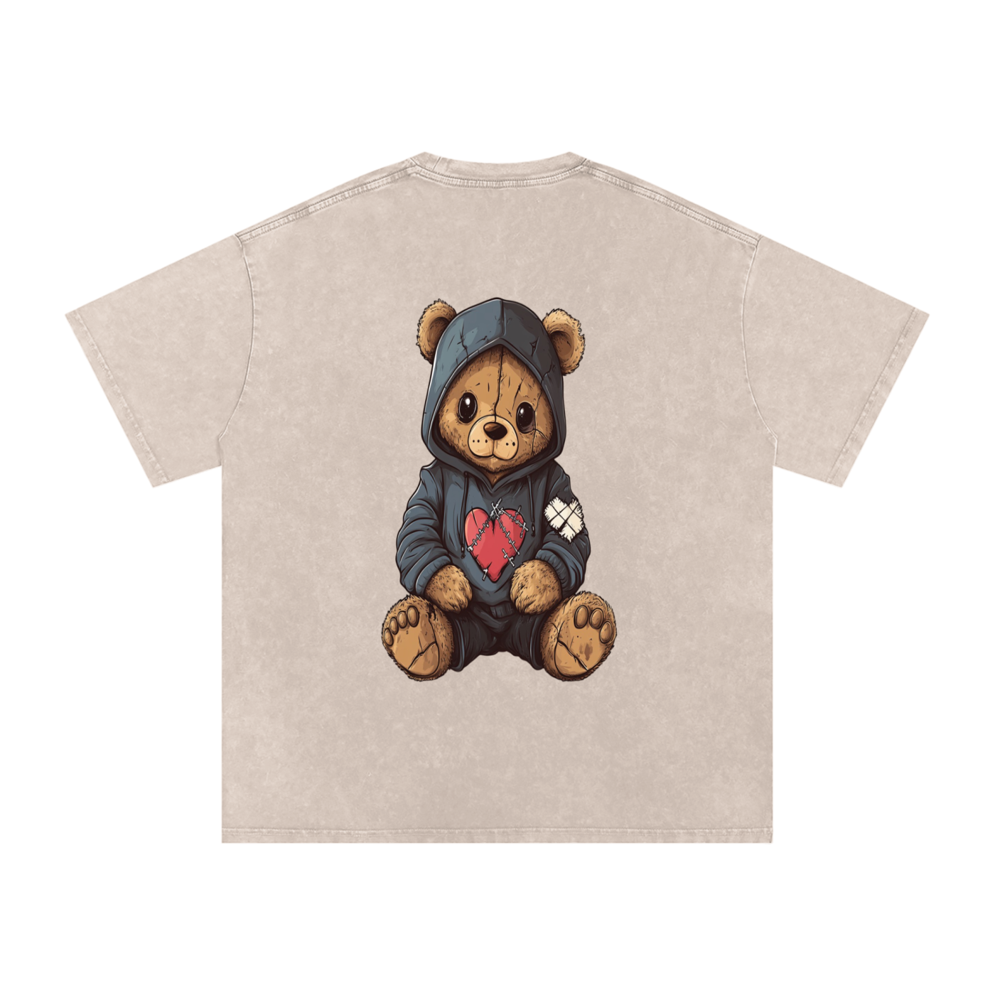 🧱 StitchHeart Brick Tee – “Built to Endure”