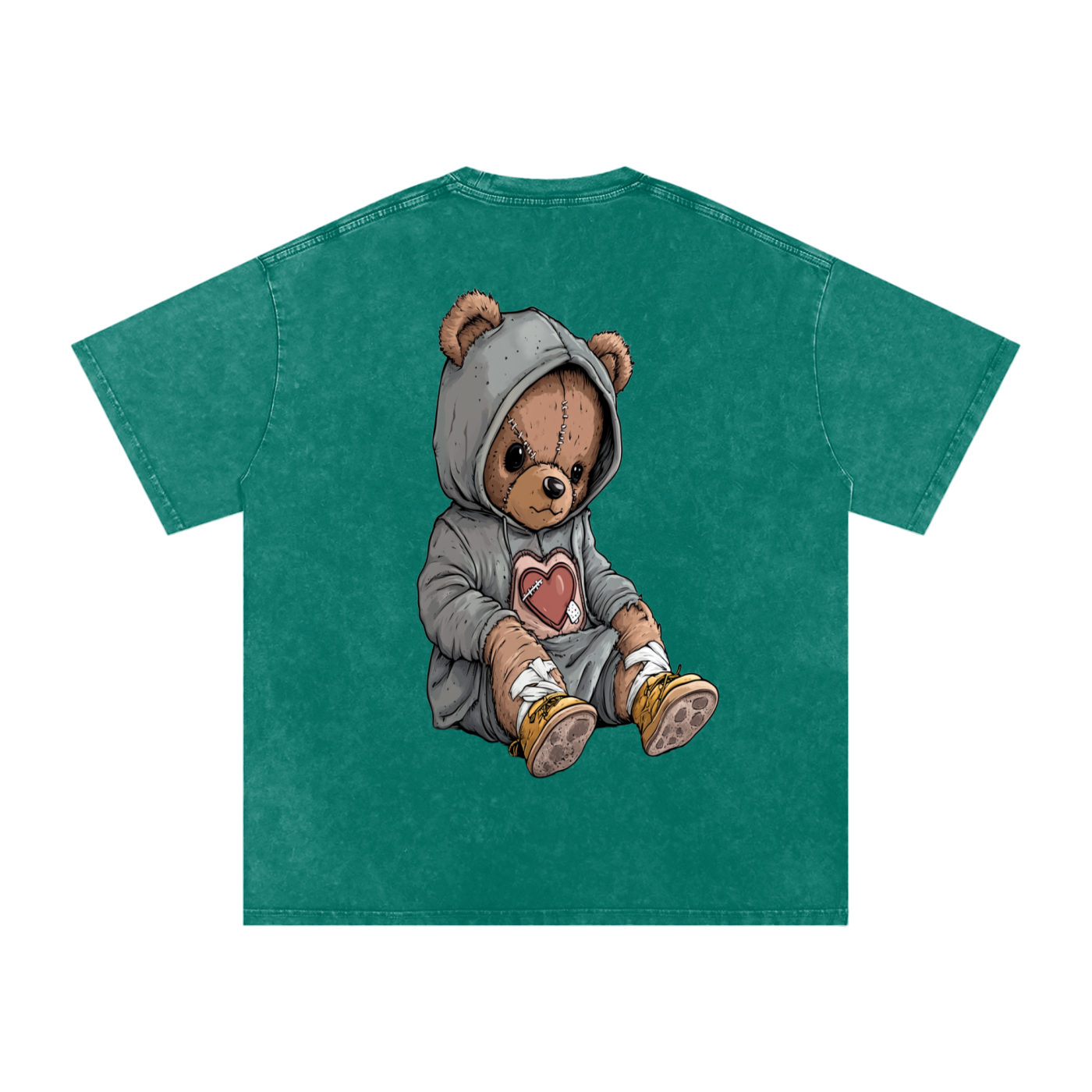 🧲 StitchHeart Rusty Tee – “Worn In, Not Worn Out”